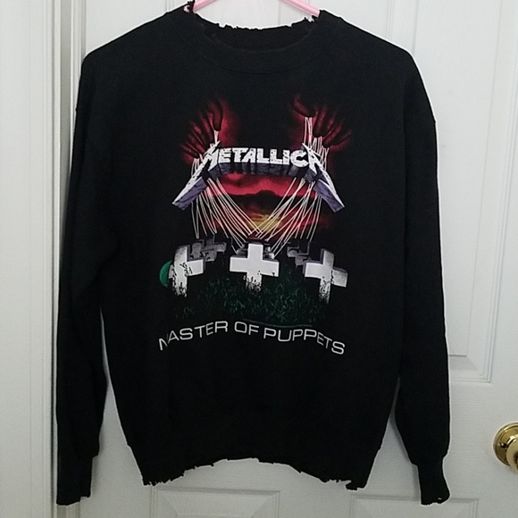 Metallica Sweatshirt Urban Outfitters 